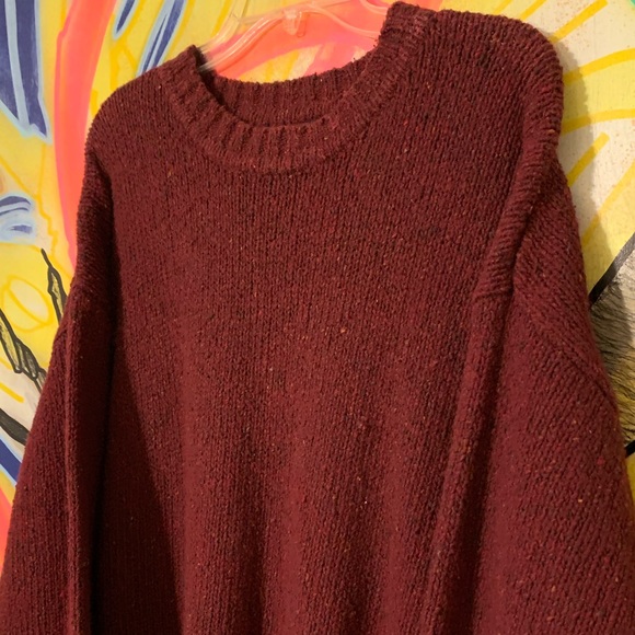 NWT VTG Structure Blue Workwear Crewneck Sweater - Picture 5 of 7